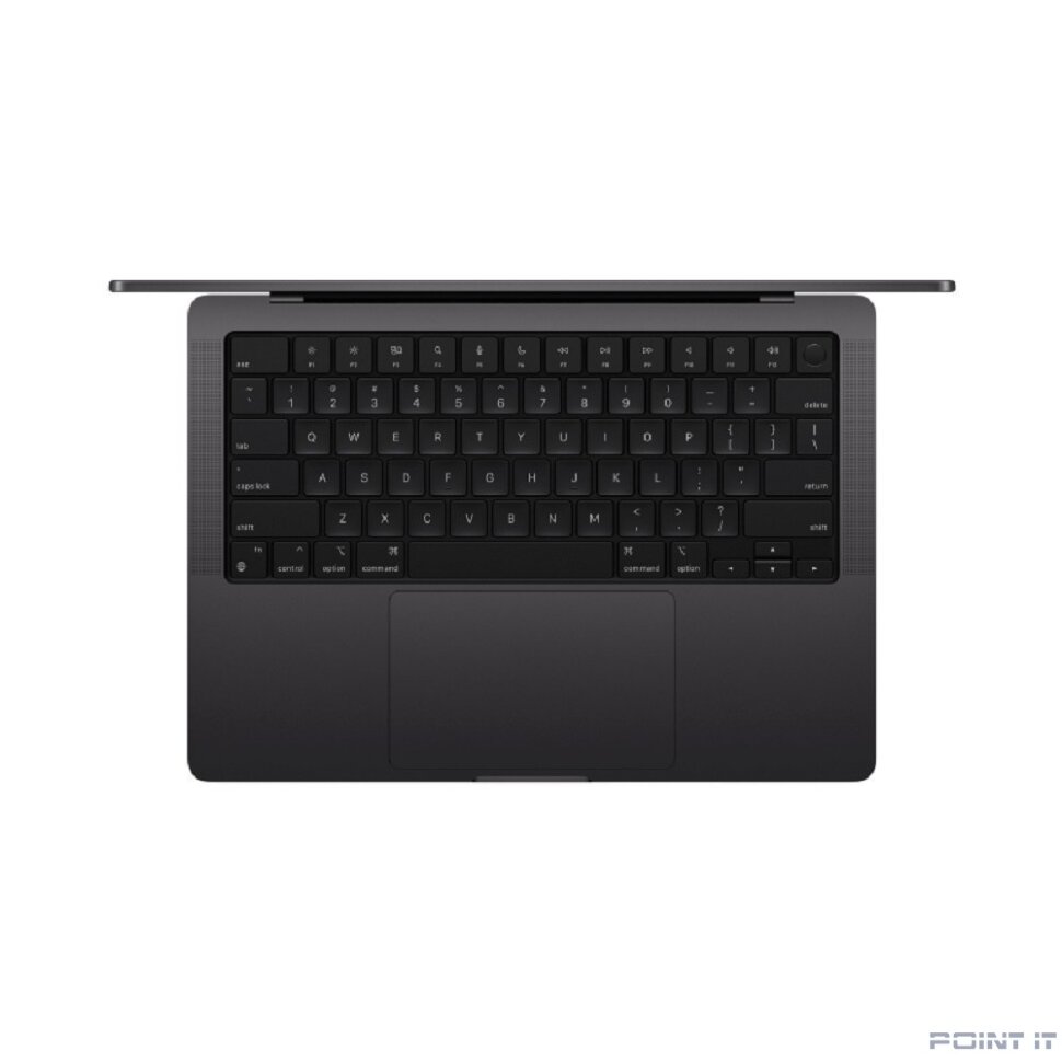 Ноутбук Apple MacBook Pro 14-inch 2025 [MDE34HN/A] (КЛАВ.РУС.ГРАВ.) Space Black 14.2" Liquid Retina XDR {(3024x1964) M5 10C CPU 10C GPU/24GB/1TB SSD/без переходника 1991284/1979059}