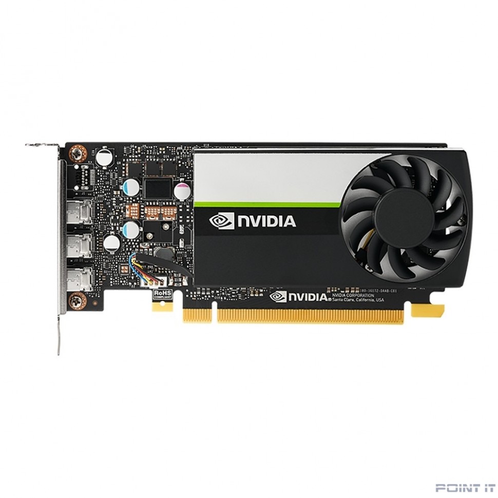 Видеокарта PCIE16 T400 4GB GDDR6 BOX 900-5G172-2540-000 NVIDIA