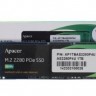 M.2 2280 1TB Apacer AS2280P4U Client SSD AP1TBAS2280P4U-1 PCIe Gen3x4 with NVMe, 3500/3000, IOPS 670/670K, MTBF 1.8M, 3D NAND, DRAM-lessMB, 760TBW, 0,42DWPD, RTL (919298)