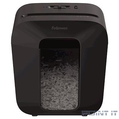 Fellowes Шредер PowerShred LX25 FS-41705(01) {DIN P-4, 4х37мм, 6 лст., 11,5 лтр., уничт.: скрепки,скобы,карты}