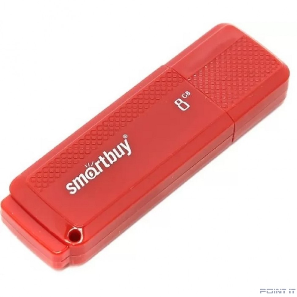 Smartbuy USB Drive 8GB Dock Red (SB8GBDK-R) UFD 2.0