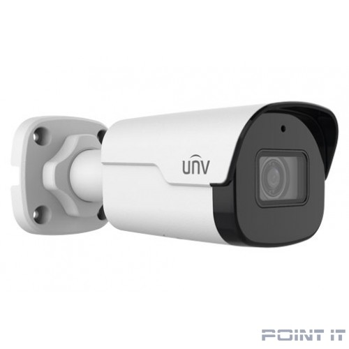 Uniview IPC2122SB-ADF28KM-I0-RU Видеокамера IP цилиндрическая, 1/2.8" 2 Мп КМОП @ 30 к/с, ИК-подсветка до 40м., LightHunter 0.001 Лк @F1.6, объектив 2.8 мм, WDR, 2D/3D DNR, Ultra 265, H.265, H.264, MJ