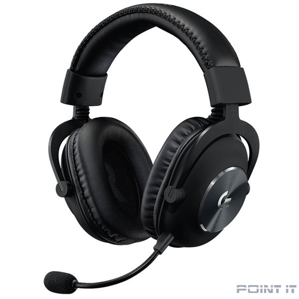 Logitech Headset G PRO X Gaming - BLACK - USB [981-000818]