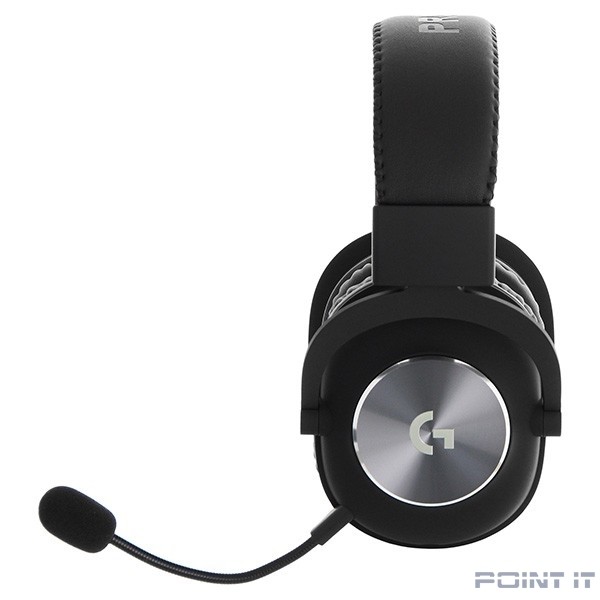 Logitech Headset G PRO X Gaming - BLACK - USB [981-000818]