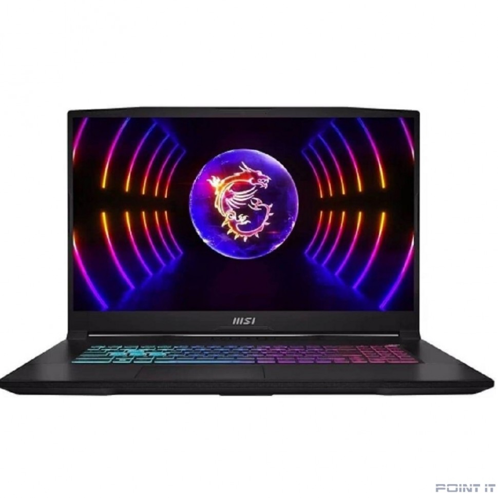 Ноутбук MSI Katana 17 B13UCX-1428XRU [9S7-17L541-1428] Black 17.3"{FHD i5 13420H/16Gb/512Gb SSD/RTX 2050 - 4 Gb/noOs}