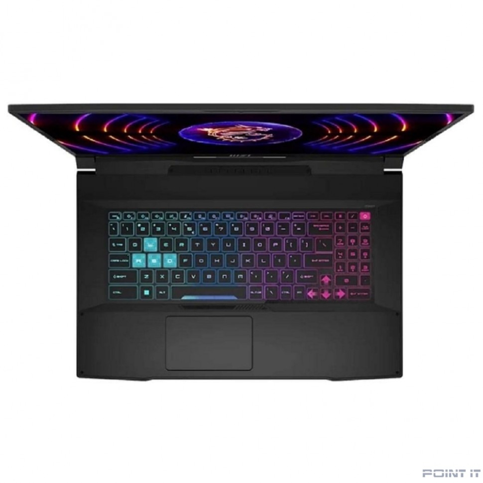 Ноутбук MSI Katana 17 B13UCX-1428XRU [9S7-17L541-1428] Black 17.3"{FHD i5 13420H/16Gb/512Gb SSD/RTX 2050 - 4 Gb/noOs}