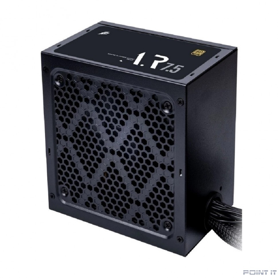 1STPLAYER Блок питания AR 750W / ATX 2.4, LLC+DC-DC, APFC, 80 PLUS GOLD, 120mm fan / PS-750AR