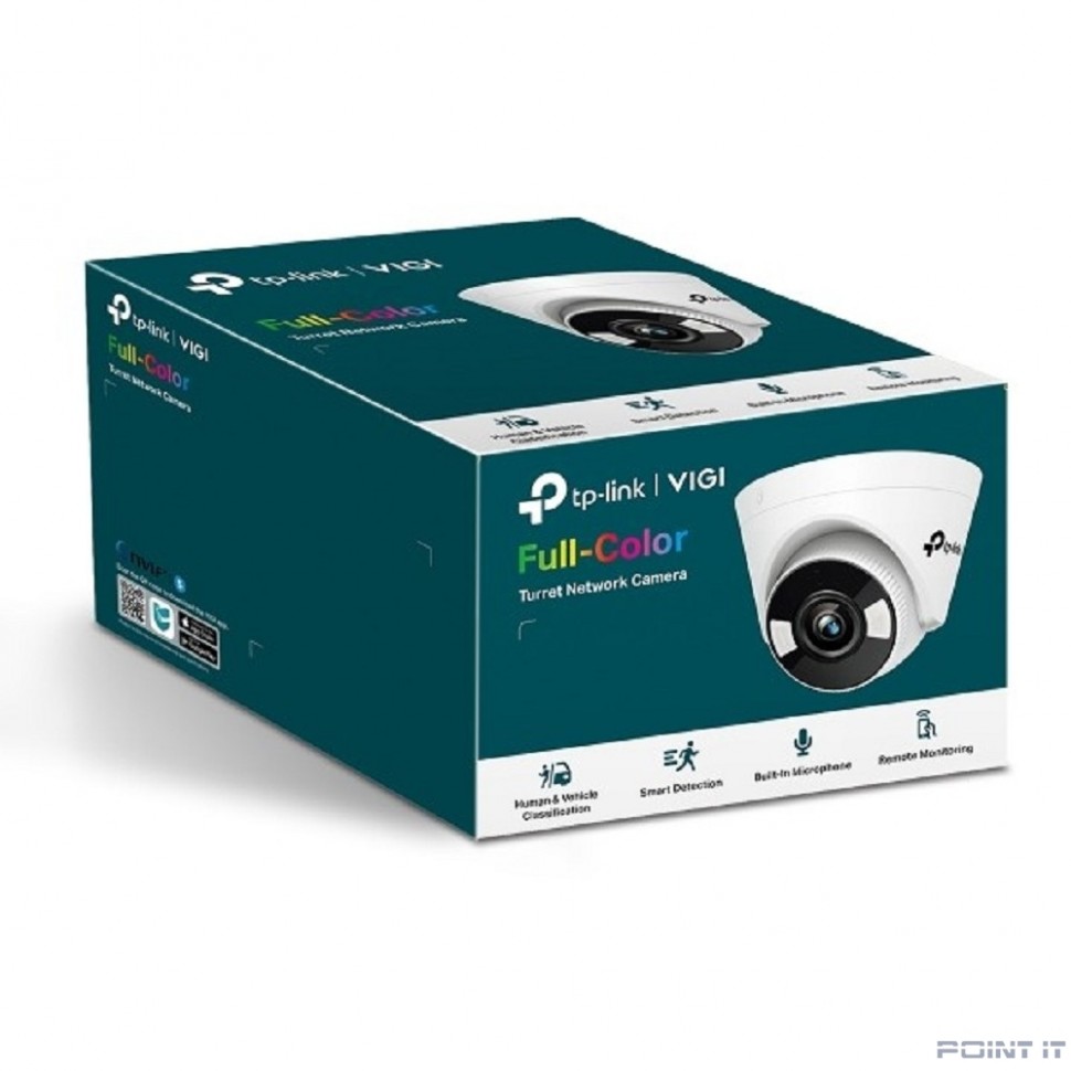 TP-Link VIGI C430(4mm) VIGI Цветная турельная IP-камера 3 Мп