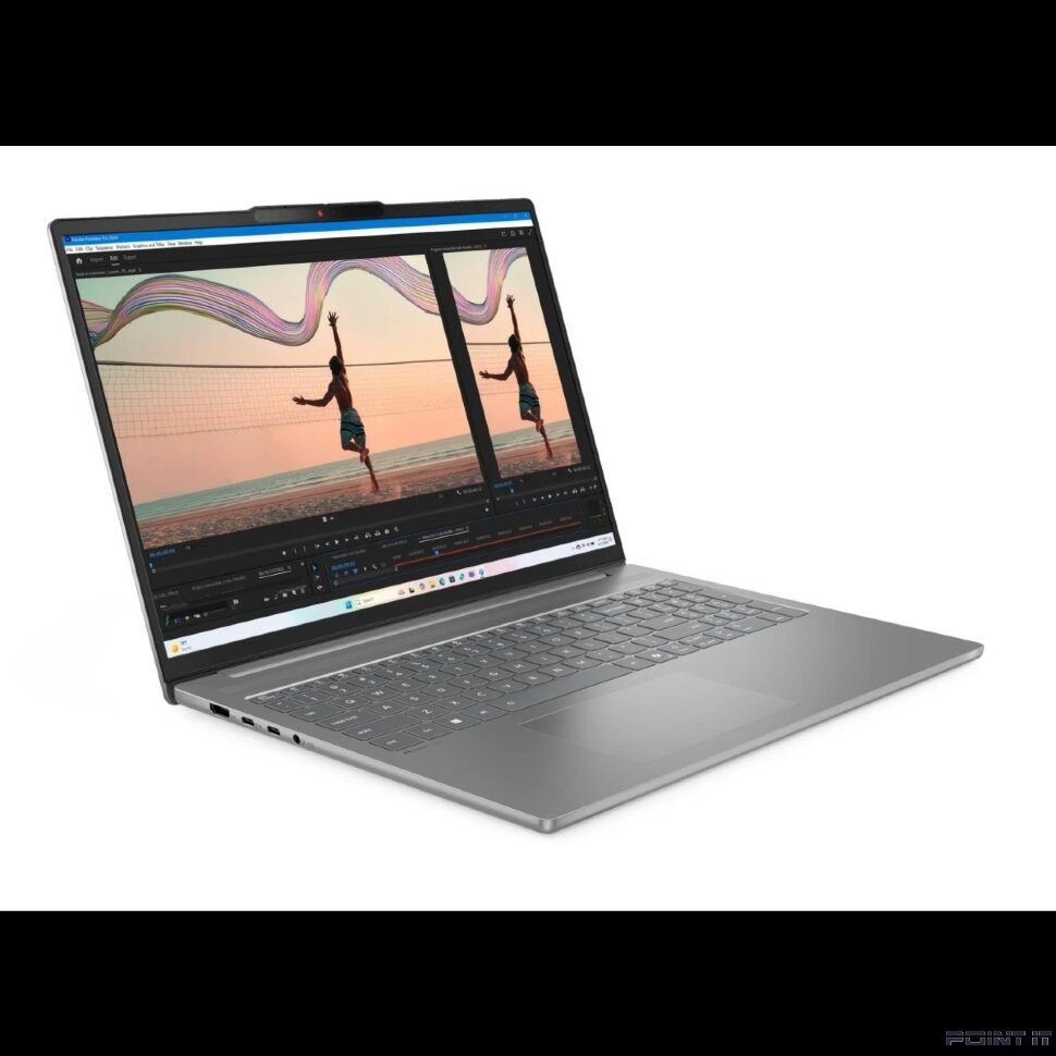 Ноутбук Lenovo IdeaPad Slim 5 16ARP10 [83HU0007RK] Luna Grey 16" {WUXGA IPS 300nits Ryzen 7 7735HS(3.2Ghz)/16Gb/512Gb SSD/DOS}