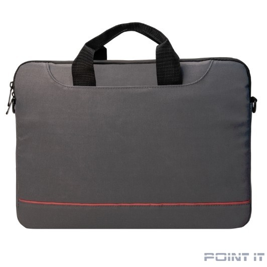 Сумка PORTCASE KCB-141GY (нейлон, серая до 15,6")