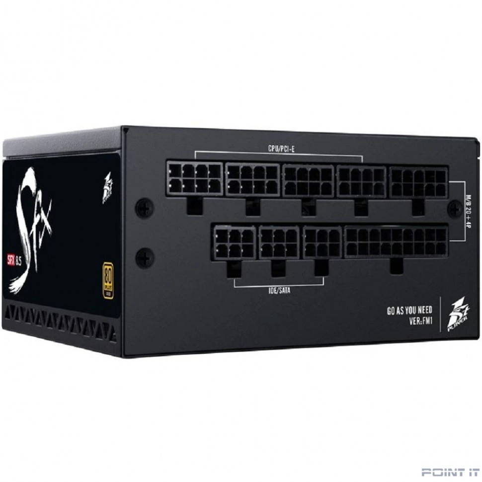 1STPLAYER SFX 850W GOLD / SFX, APFC, 80 PLUS Gold, SR + LLC + DC-DC, 80mm fan, full modular / PS-850SFX