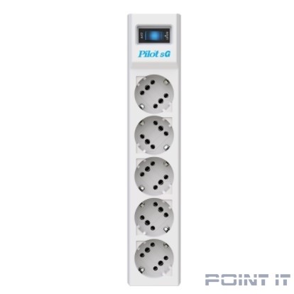 ZIS Сетевой фильтр Pilot SG {5 розеток GP)} 1.8 м [арт.151]
