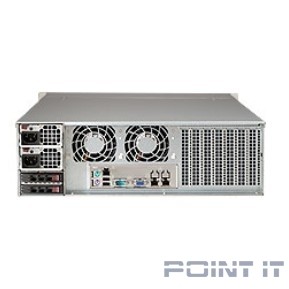 Supermicro CSE-836BE1C-R1K23B Корпус компьютерный Black 3U SC836 CSE W/Single SAS3 Expander Redund. 1.2KW