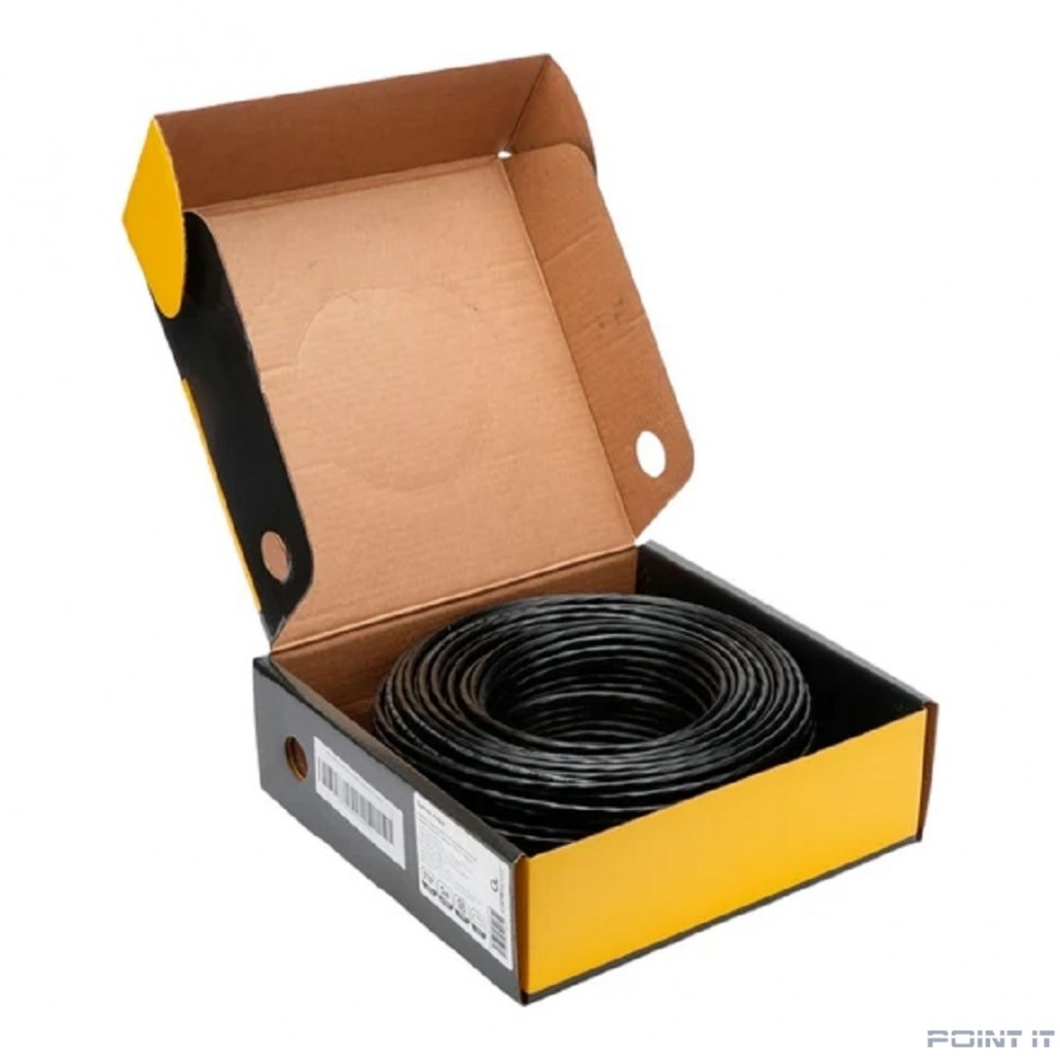 Cablexpert [UPC-5051E-4-CU-OUT/100] Кабель Cablexpert (RU) UTP outdoor 4x2x0.51, медный, кат.5e, однож., 100м, box, черный