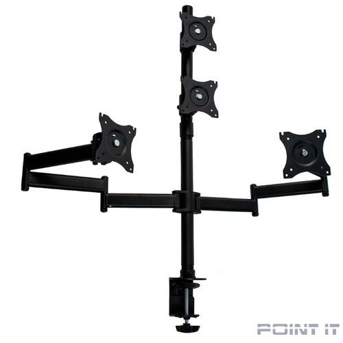 Arm Media LCD-T16 черный 15"-32" макс.40кг настольный поворот и наклон верт.перемещ.