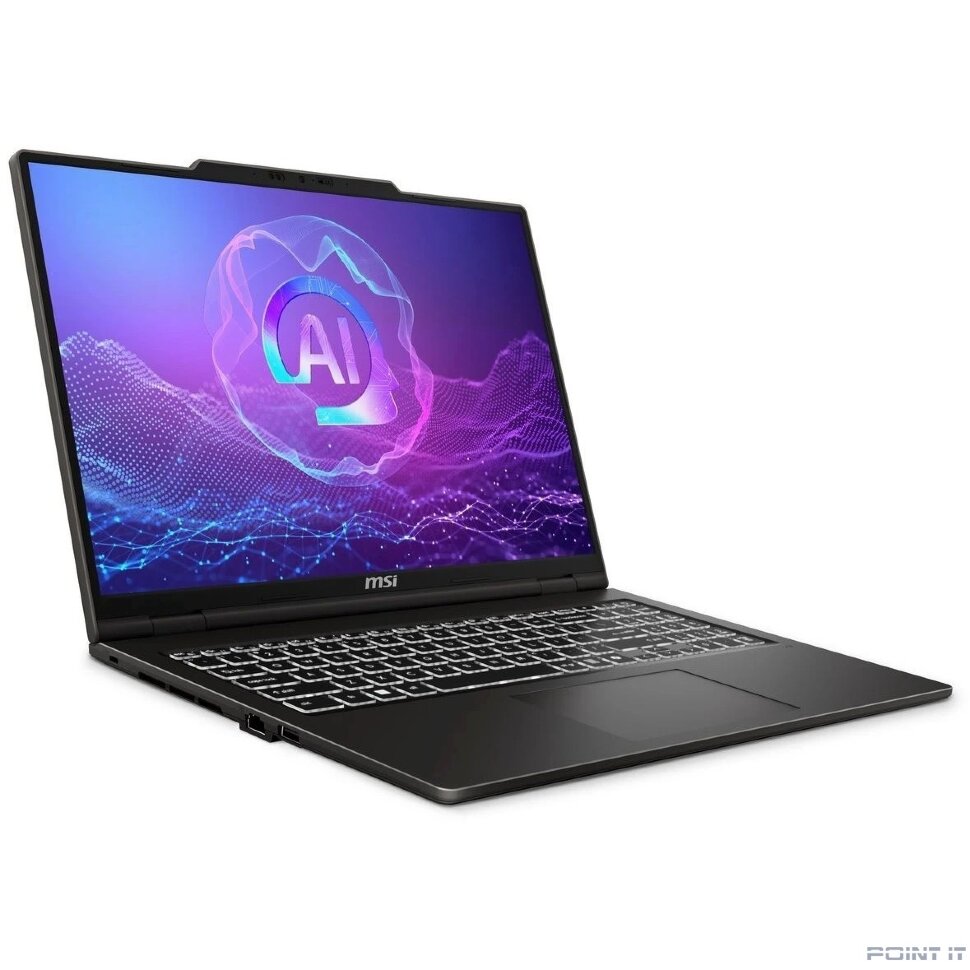 Ноутбук MSI Venture 16 AI+ A2HMG-050RU [9S7-261221-050] Grey 16" {OLED 2K Ul7 255H/ 32Gb/ SSD1Tb/ Intel Arc 140T /Windows 11 Pro}