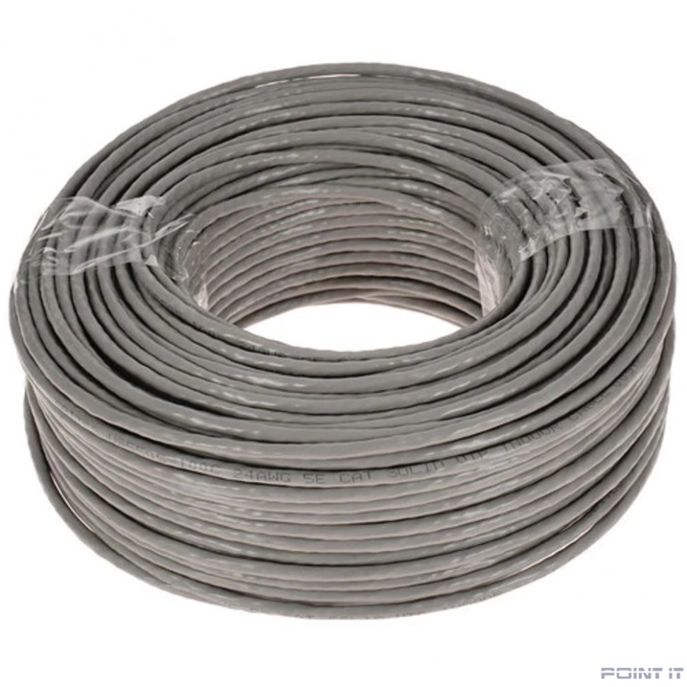 5bites Кабель US5505-100C витая пара UTP / SOLID / 5E / 24AWG / COPPER / PVC / 100M