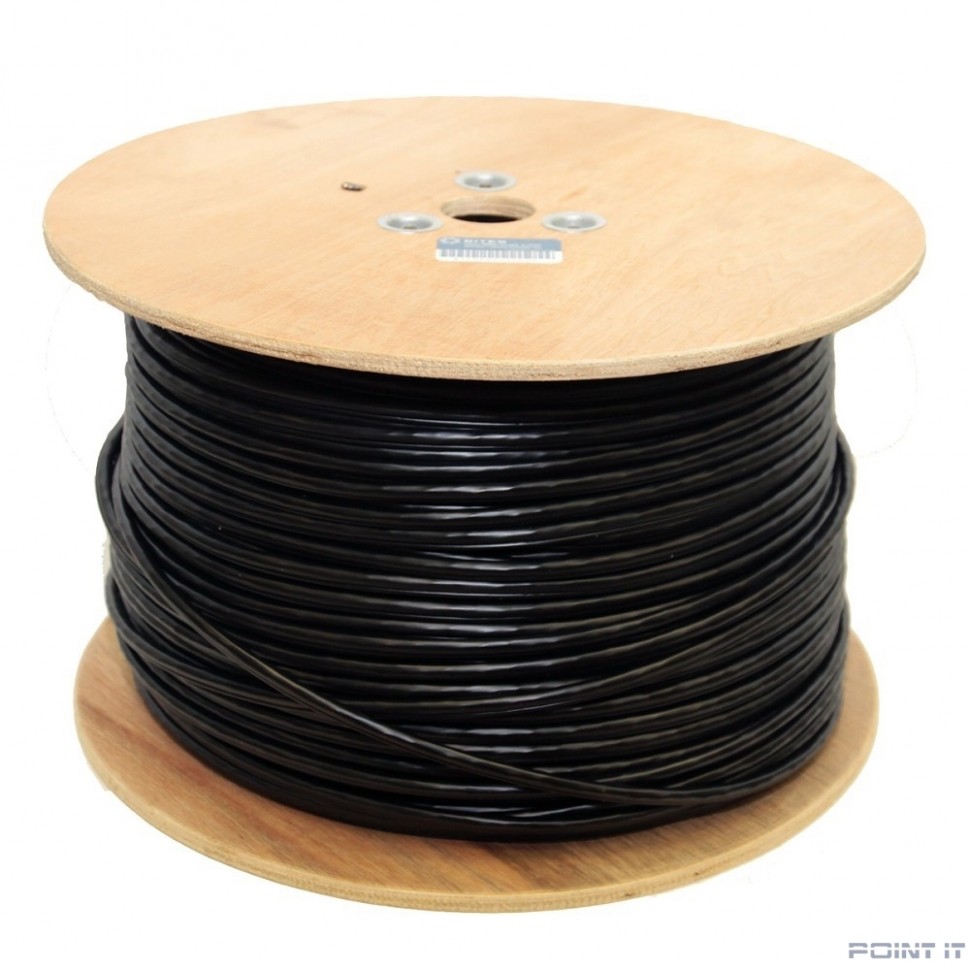 5bites Кабель FS5505-305CPE витая пара FTP/SOLID/5E/24AWG/COPPER/PE/BLACK/OUTDOOR/DRUM/305M