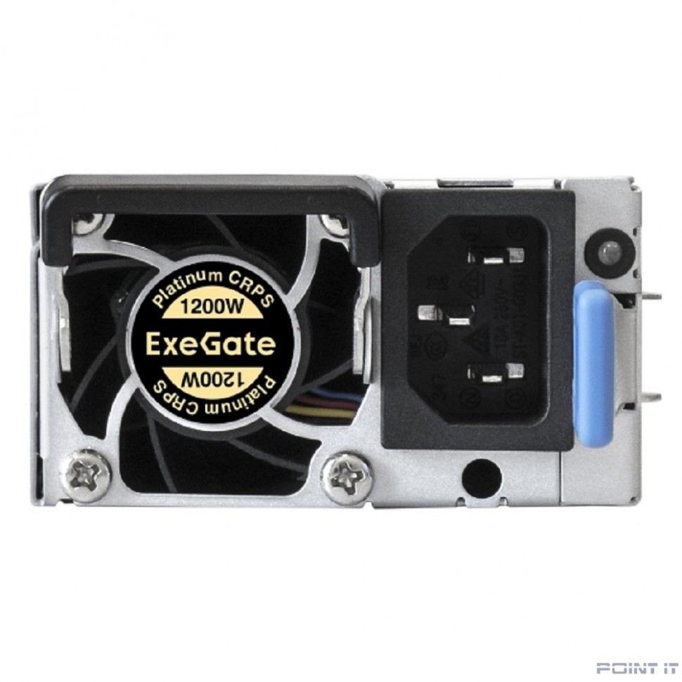 Exegate EX292328RUS Серверный БП (модуль к RTS1200 Redundant) 1200W ExeGate Industrial-RT1200 (APFC, КПД 94%(80 PLUS Platinum), 4 cm fan)