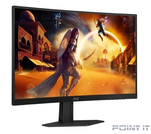 Монитор LCD AOC 27" C27G4ZXE Black {VA curved 1920x1080 280Hz 0.3ms 178/178 300cd 2xHDMI2.0 DisplayPort1.4}