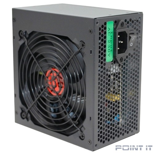 Ginzzu CB700 12CM black,24+4p,2 PCI-E(6+2), 6*SATA, 3*IDE,оплетка MB, кабель питания