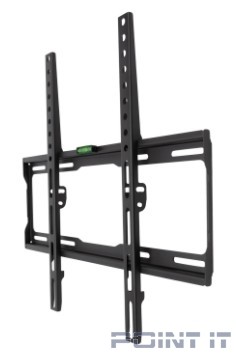 REXANT Кронштейн для телевизора 32"- 60" дюймов фиксированный серия HOME чёрный {32"-60" Максимальная нагрузка: 35 кг VESA: 50х50, 75х75, 100х100, 200х200, 300х300, 400х400 мм}