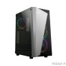 Корпус ZALMAN S4 Plus, без БП, боковое окно (акрил), черный, ATX
