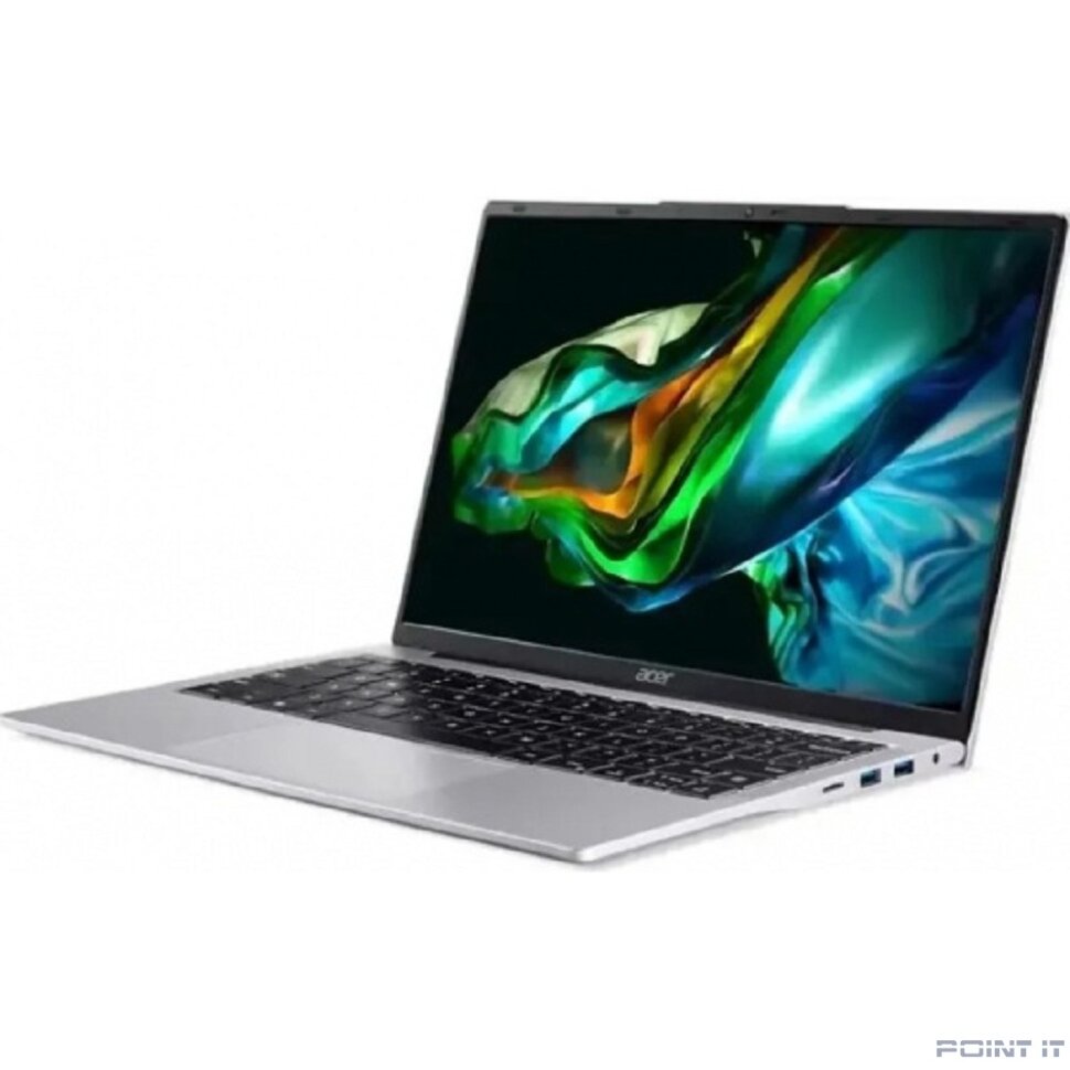 Ноутбук Acer Aspire Lite [NX.D3HCD.003] Silver 14" {WUXGA Core™ 3 N355/8 GB DDR5/512GB PCIe NVMe SSD/noOs}