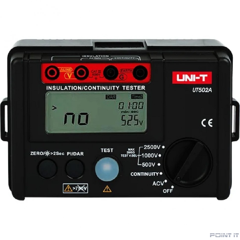 Unit (13-0044) Измеритель сопротивления изоляции UT502A (мегаомметр)