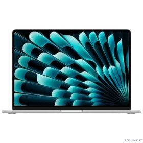 Ноутбук Apple MacBook Air 15-inch 2025 [MW1H3RU/A] Silver 15.3&quot; Liquid Retina {(2880x1864) M4 10C CPU 10C GPU/16GB/512GB SSD} (A3241) (РФ)