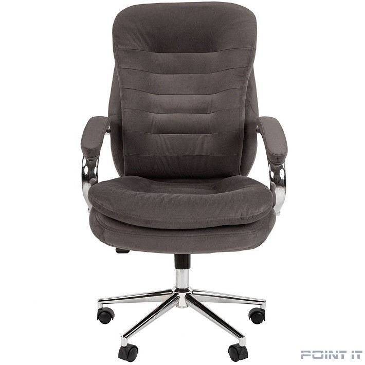 Кресло Chairman Home 795 Россия ткань Т-55 серый N (7116608)