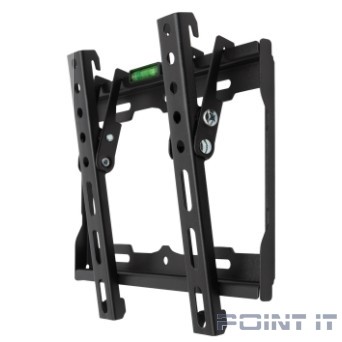 REXANT Кронштейн для телевизора 17"-42", наклонный чёрный {17"-42" Максимальная нагрузка: 25 кг VESA: 50х50, 75х75, 100х100, 200х200 мм}