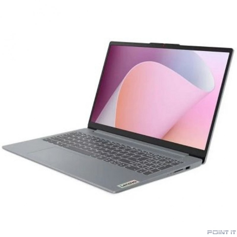 Ноутбук Lenovo IdeaPad Slim 3 15AMN8 [82XQ00N7PS] (КЛАВ.РУС.ГРАВ.) Arctic Grey 15.6" {FHD IPS Ryzen 5 7520U/16GB/512GB SSD/DOS}