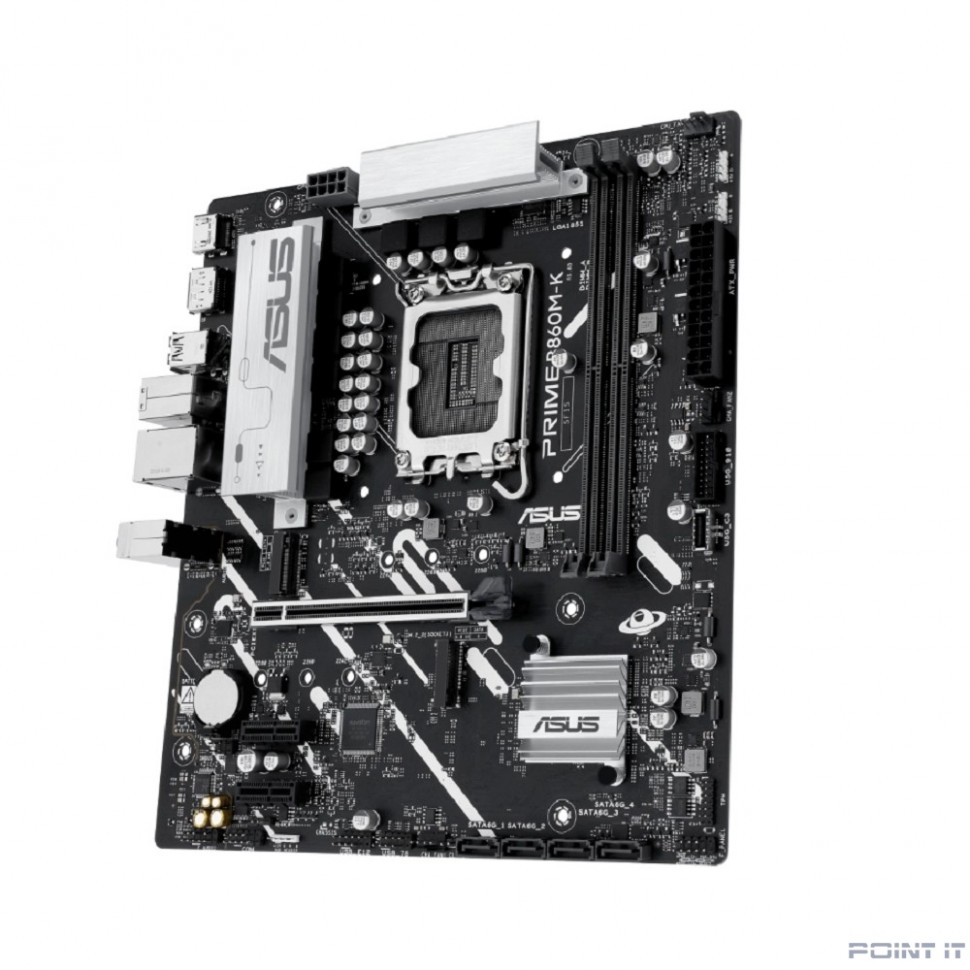 Материнская плата Asus PRIME B860M-K Soc-1851 Intel B860 2xDDR5 mATX AC`97 8ch(7.1) 2.5Gg RAID+HDMI+DP