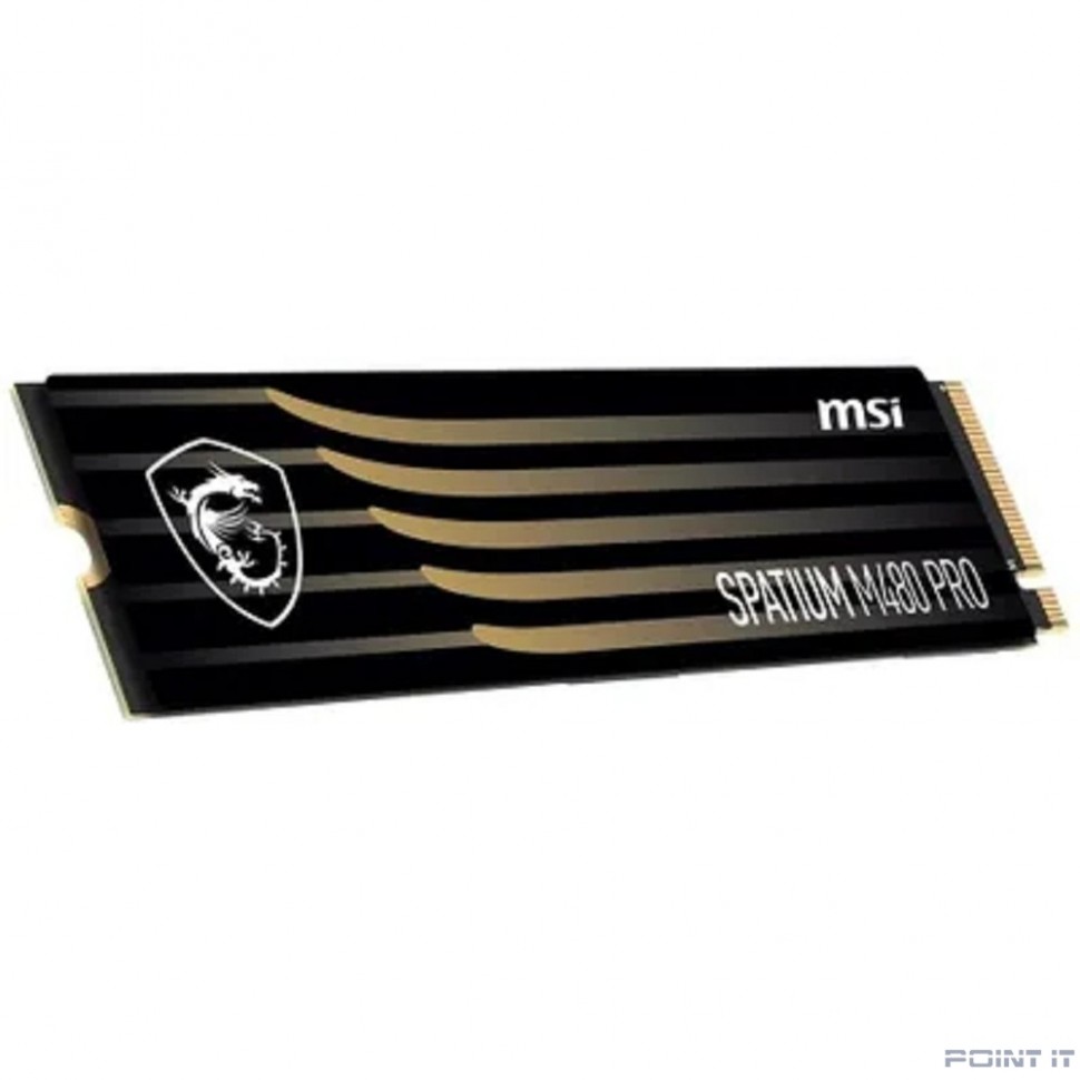 SSD MSI 2TB PCIe 4.0 NVMe M.2 SPATIUM M480 PRO S78-440Q600-P83