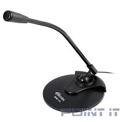 RITMIX RDM-115  Диапазон частот 30 - 16000 Гц, чувствительность 58 дБ, длина кабеля 1.5м, штекер 3.5 мм