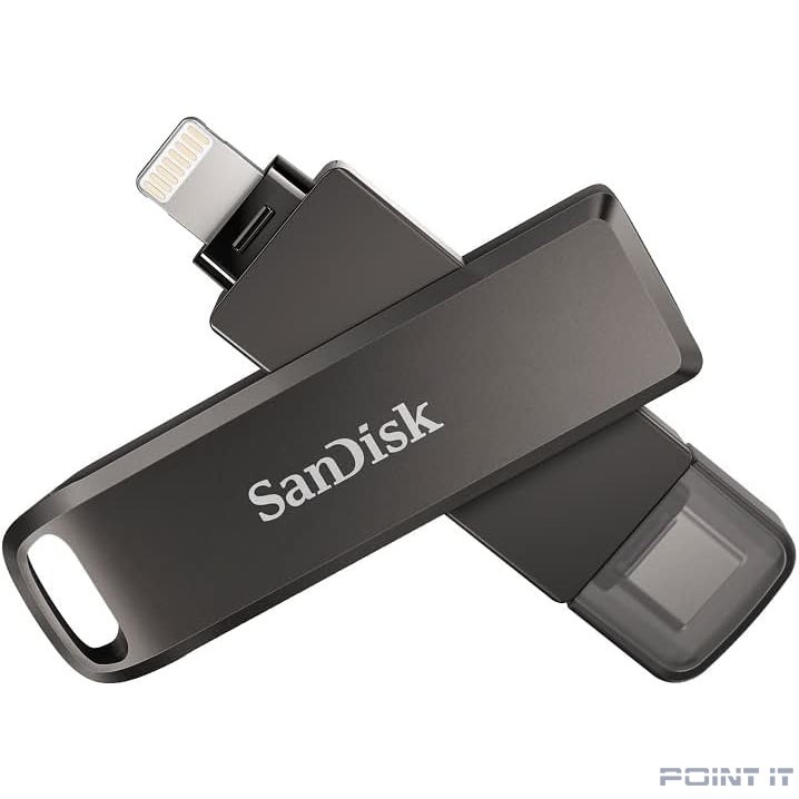SanDisk USB Drive 64GB iXpand Luxe Type-C/Lightning