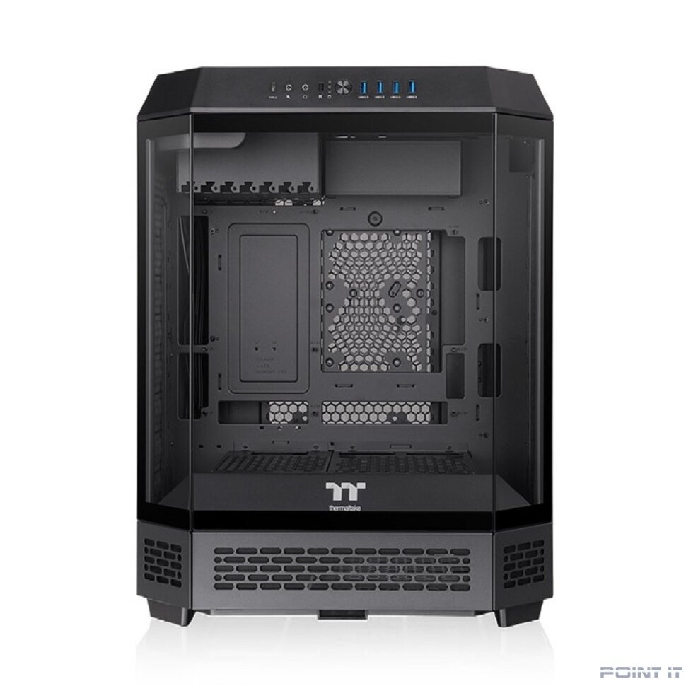 Корпус Thermaltake The Tower 600 черный без БП ATX 11x120mm 5x140mm 4xUSB3.0 audio bott PSU