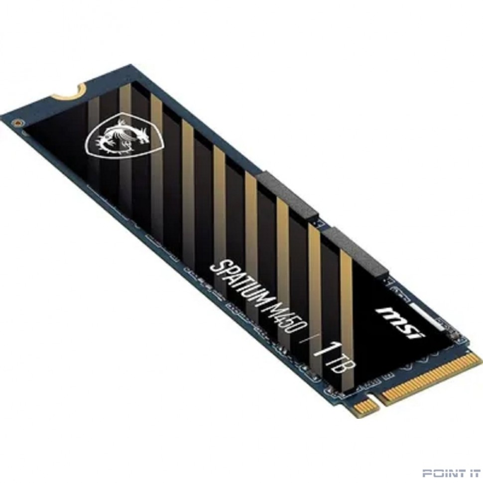 Твердотельный накопитель SSD MSI 1TB PCIe 4.0 NVMe M.2 SPATIUM M450