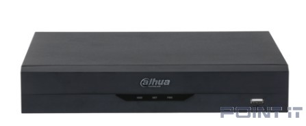 DAHUA DHI-NVR2108HS-8P-I2 8-канальный IP-видеорегистратор с PoE, 4K, H.265+, видеоаналитика, входящий поток до 144Мбит/с, 1 SATA III до 10Тбайт