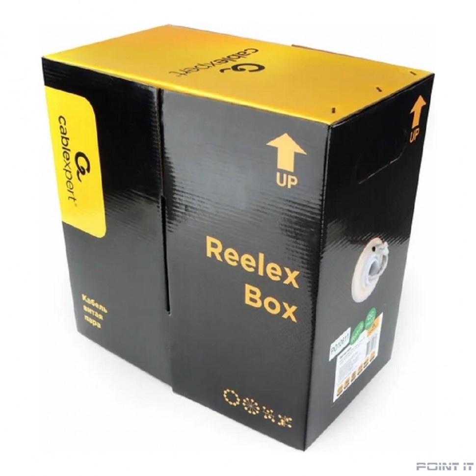Cablexpert [UPC-5051E-SOL] Кабель UTP кат.5e, 4 пары, 0.51 mm (305 м pullbox), CCA однож.