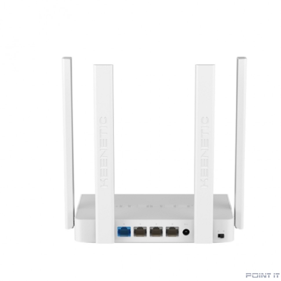 Keenetic Speedster (KN-3013) Гигабитный интернет-центр с Mesh Wi-Fi 5 AC1200, 4-портовым Smart-коммутатором и переключателем режима роутер/ретранслятор