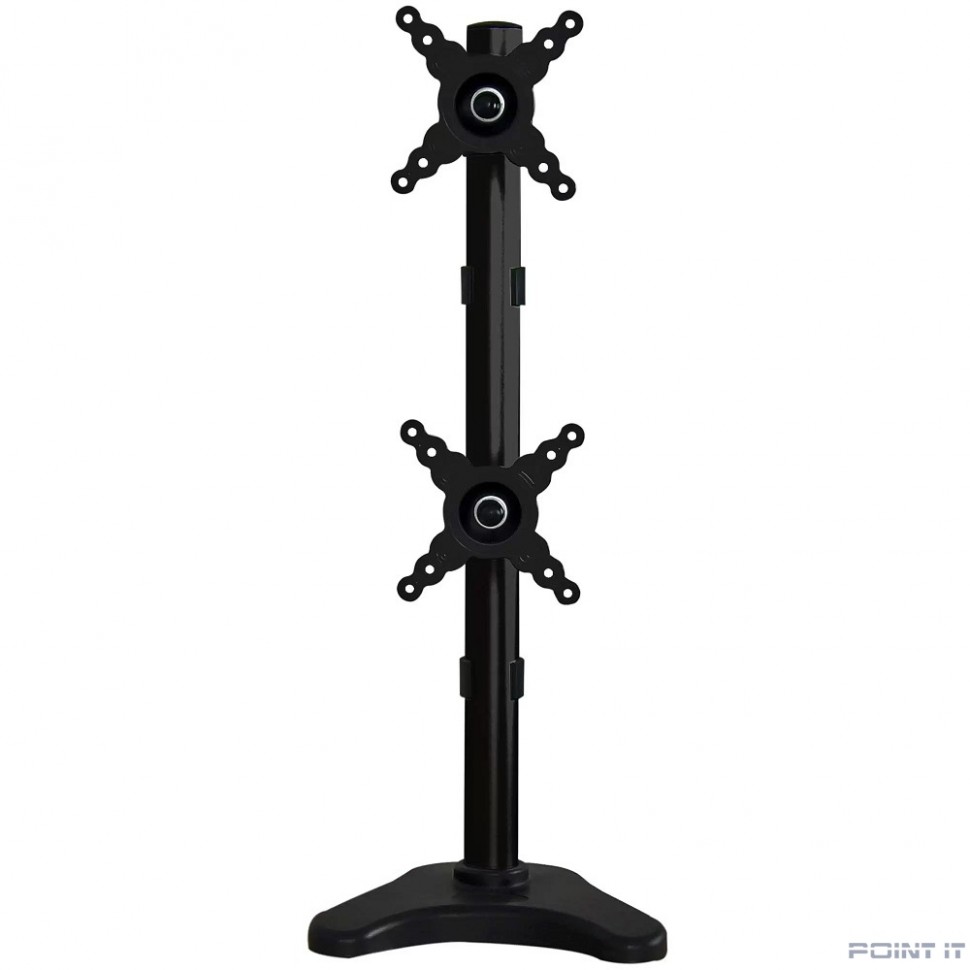 ONKRON D208e-b чёрный {Для мониторов диагональю 13"-34" Максимальная нагрузка: 2х8 кг (17.6 lbs) VESA: 75x75, 100х100мм}