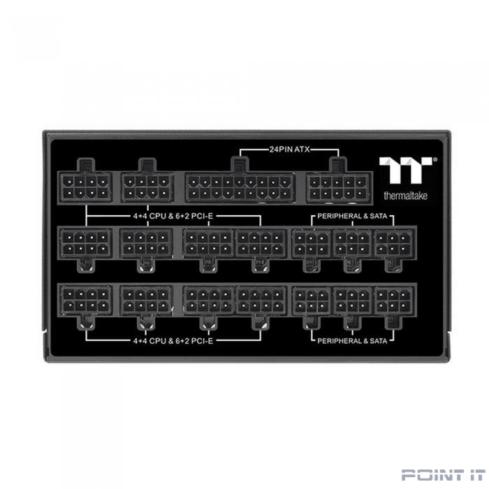 Блок питания Thermaltake ATX 1550W Toughpower Grand TF1 80+ titanium (24+4+4pin) APFC 140mm fan color 12xSATA Cab Manag RTL [PS-TPD-1550FNFATE-1]
