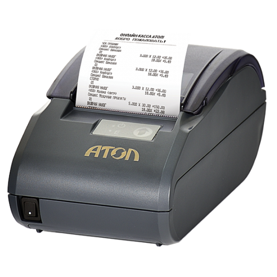 АТОЛ 30Ф. Темно-серый. Без ФН/ЕНВД. USB