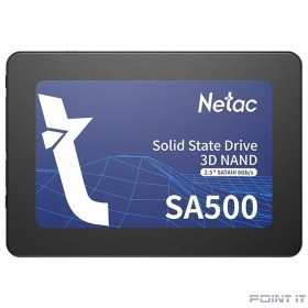 Накопитель SSD Netac SATA III 1Tb SA500 Series 2.5&quot; Retail (NT01SA500-1T0-S3X)