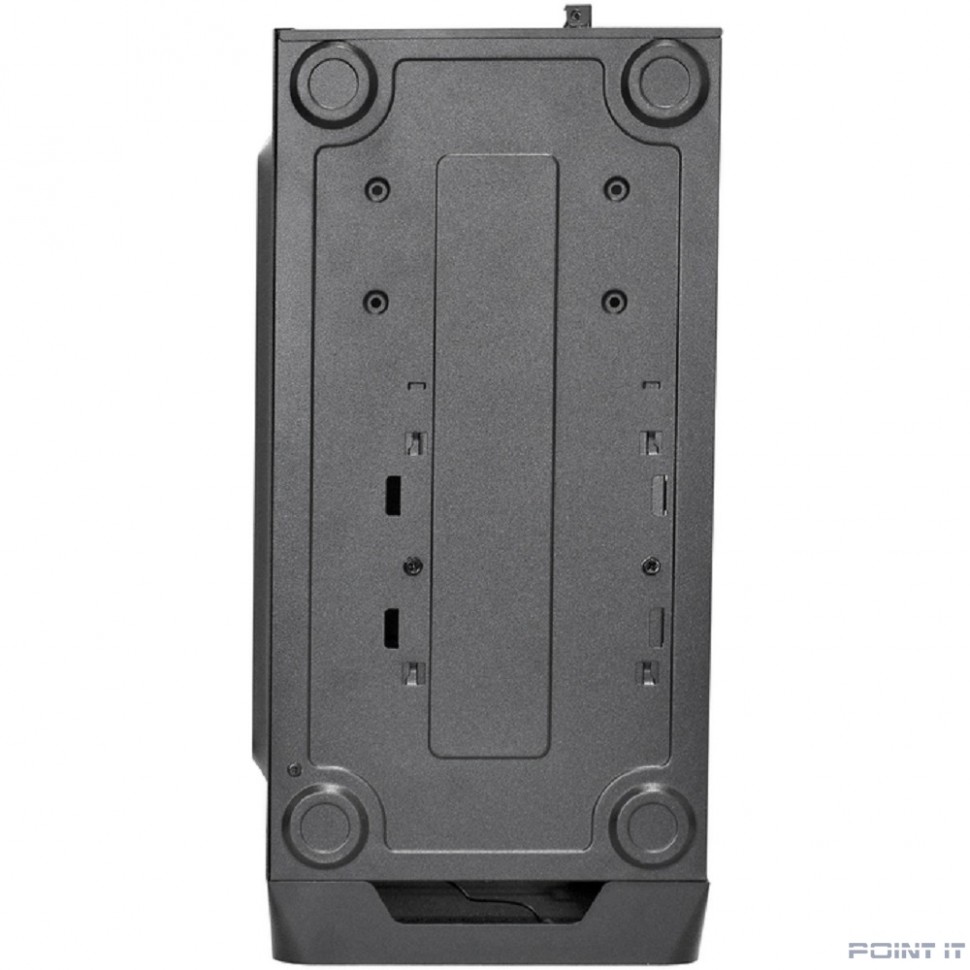 Exegate EX283071RUS Корпус Miditower ExeGate XP-332 Black, ATX, <XP400, Black,120mm>, 2*USB, Audio