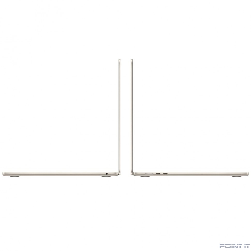 Ноутбук Apple MacBook Air 15 2024 [MXD33LL/A] (КЛАВ.РУС.ГРАВ.) Starlight 15.3" Liquid Retina {(2880x1864) M3 8C CPU 10C GPU/16GB/512GB SSD}